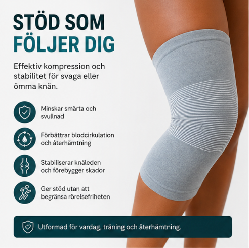 Bambu Knäskydd – Komfort & Stöd Dygnet Runt