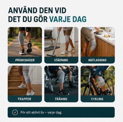 Bambu Knäskydd – Komfort & Stöd Dygnet Runt