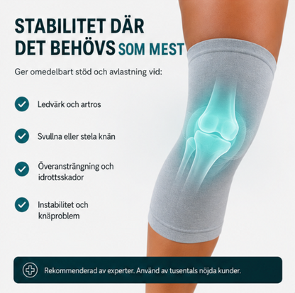 Bambu Knäskydd – Komfort & Stöd Dygnet Runt